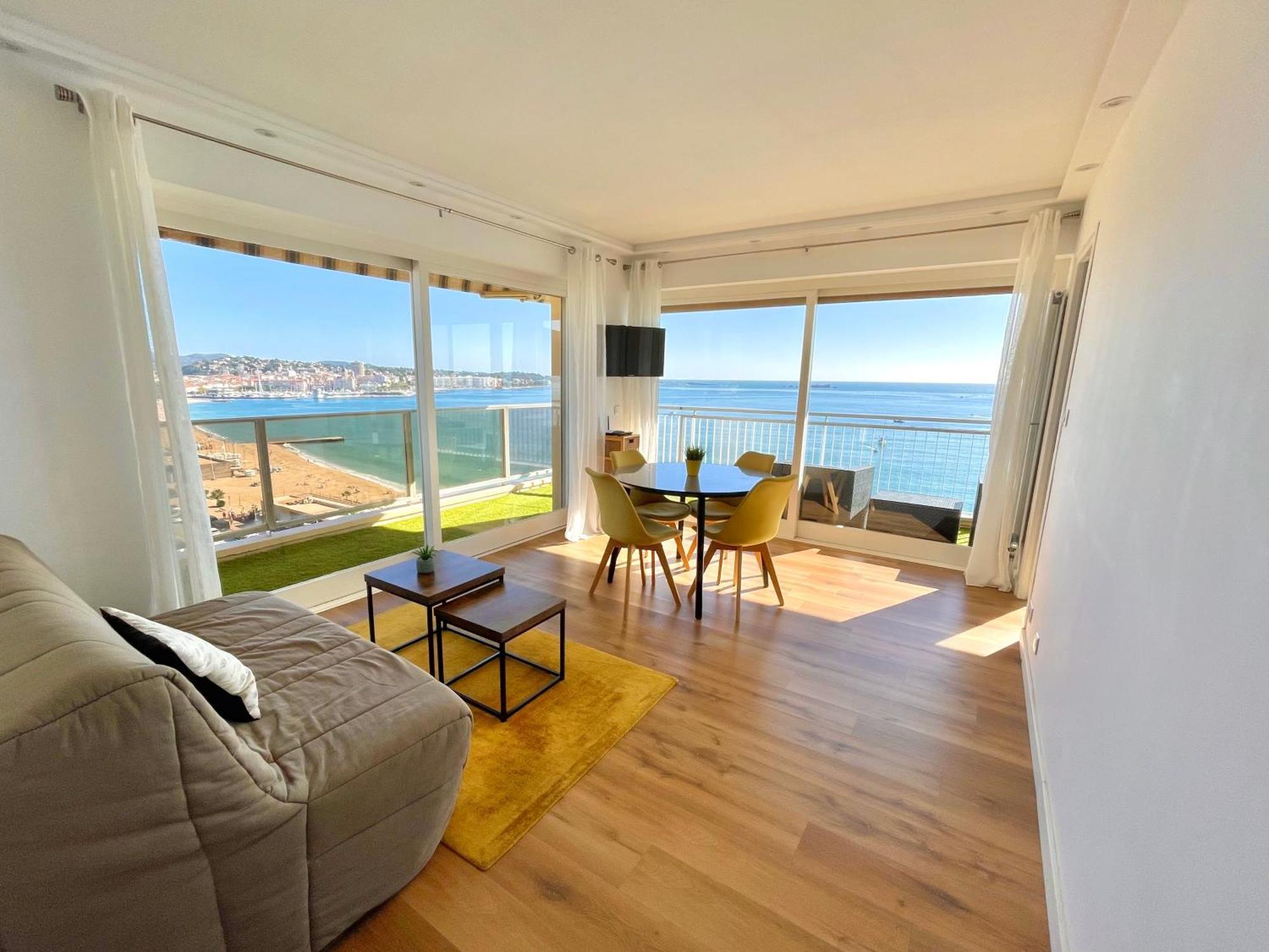 Frejus Plage - T2 -Vue Mer Feerique Exterior foto