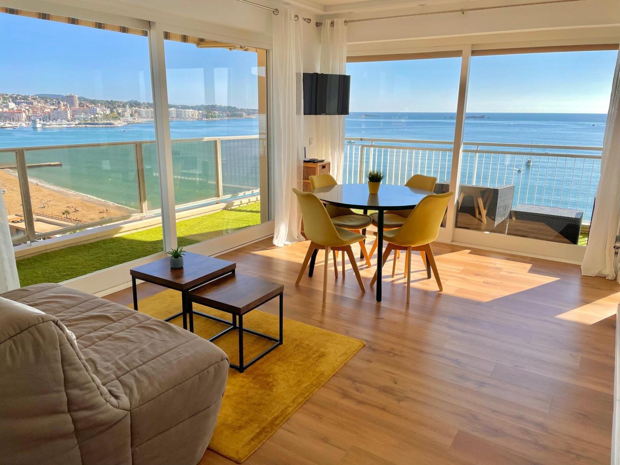 Frejus Plage - T2 -Vue Mer Feerique Exterior foto
